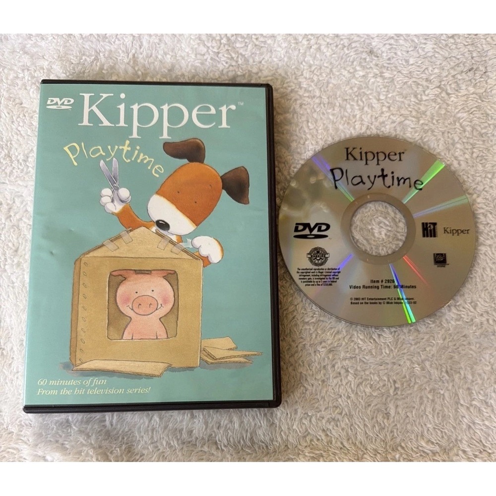 Kipper Playtime Kids DVD 2003 Vtg The Dog TV